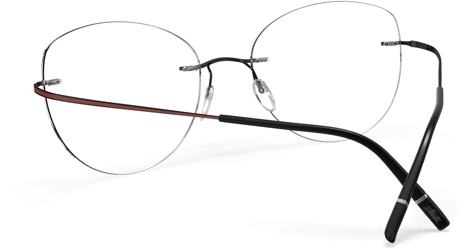 Silhouette Titan Minimal Art Stellar Demo Rimless 5599 Eyeglasses - view 71